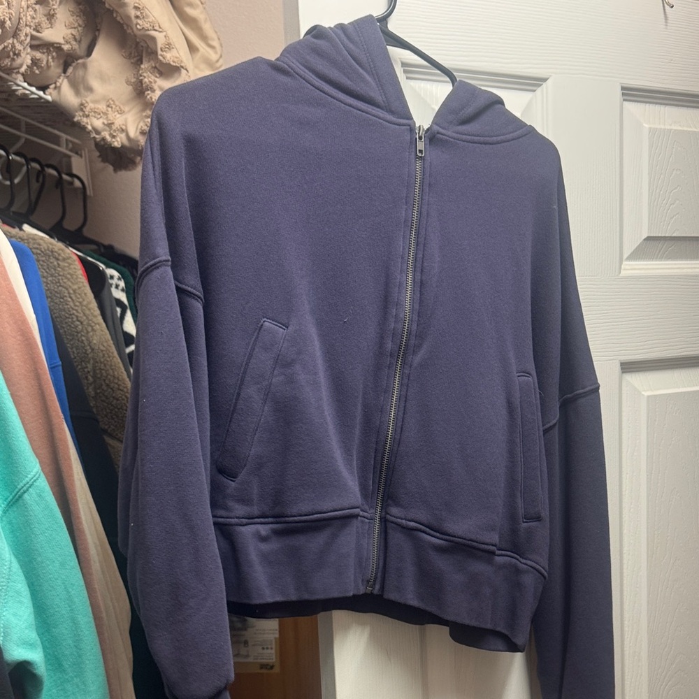 Wild Fable Charcoal Zip-Up Jacket